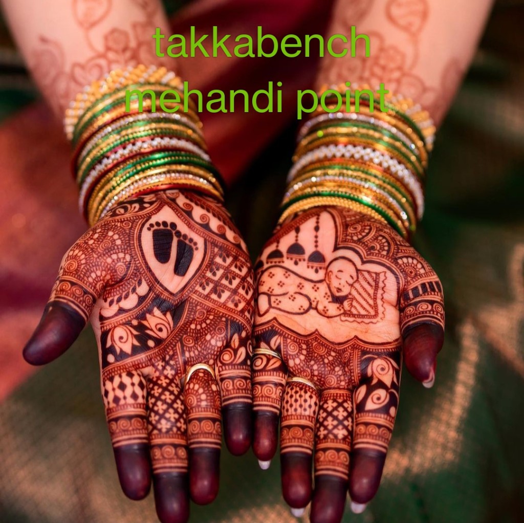 Baby shower mehandi design Shimla
